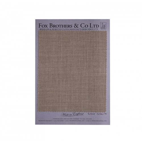BEIGE MELANGE PLAIN WEAVE